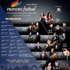 Concerto all’Ambasciata di Romania in Italia apre Festival Internazionale Propatria 2024
