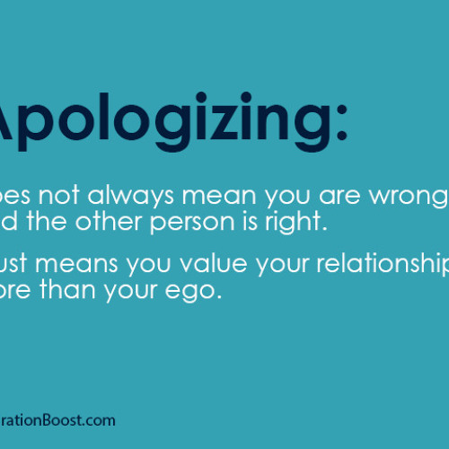 i can say sorry if you can