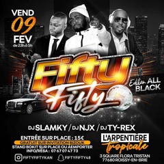 FIFTY FIFTY EDITION FULL BLACK PARTY SLAMKY NJX TY - REX HOSTING DJ TOONS (MASTER 2) Part 1