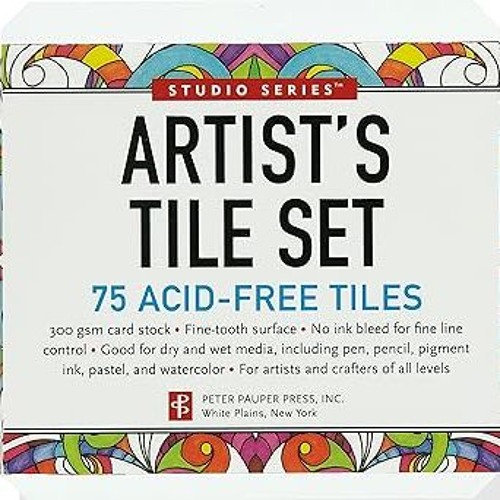 [Read] Online Studio Series Artist's Tiles: White (75 pack) BY Peter Pauper Press (Author)