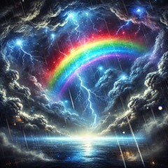 A Rainbow Within A Storm
