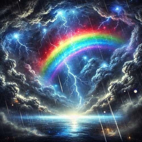 A Rainbow Within A Storm