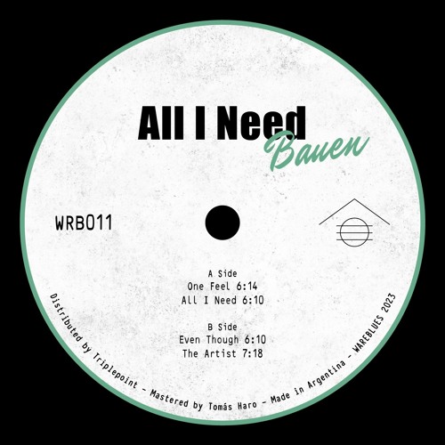 Premiere: Bauen - All I Need [WAREBLUES]