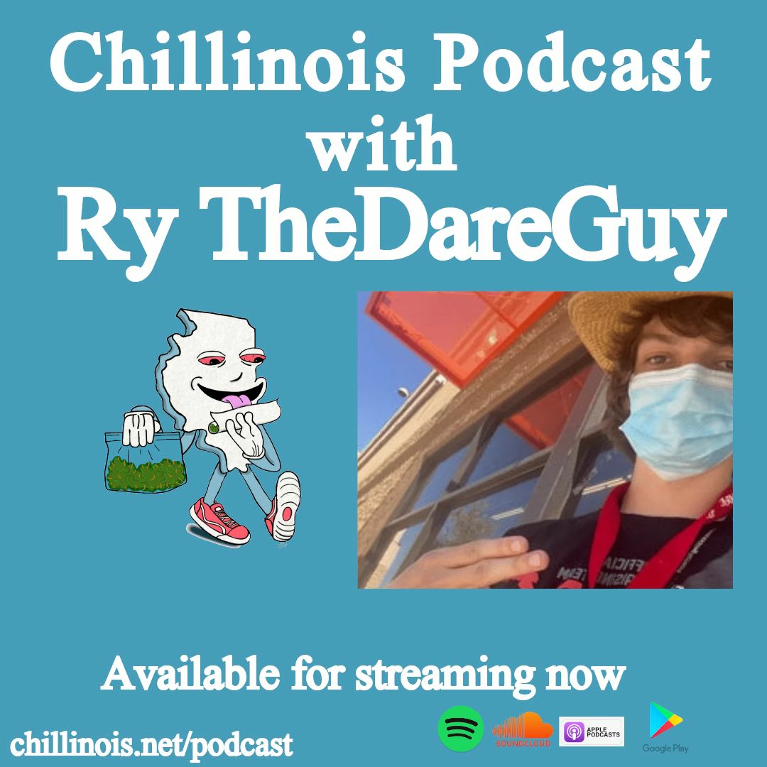 #115 - Ry The Dare Guy - Chillinois Podcast episode artwork