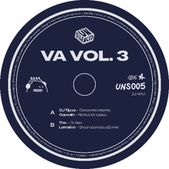 [UNS005] VA-Vol.3 : DJ Tjizza, Gauvain, Tho, Lamalice