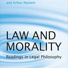 Get EBOOK 📦 Law and Morality: Readings in Legal Philosophy (Toronto Studies in Philo