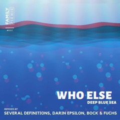PREMIERE: Who Else - Deep Blue Sea (J.WOCKENFUSS Remix) [Family Piknik]