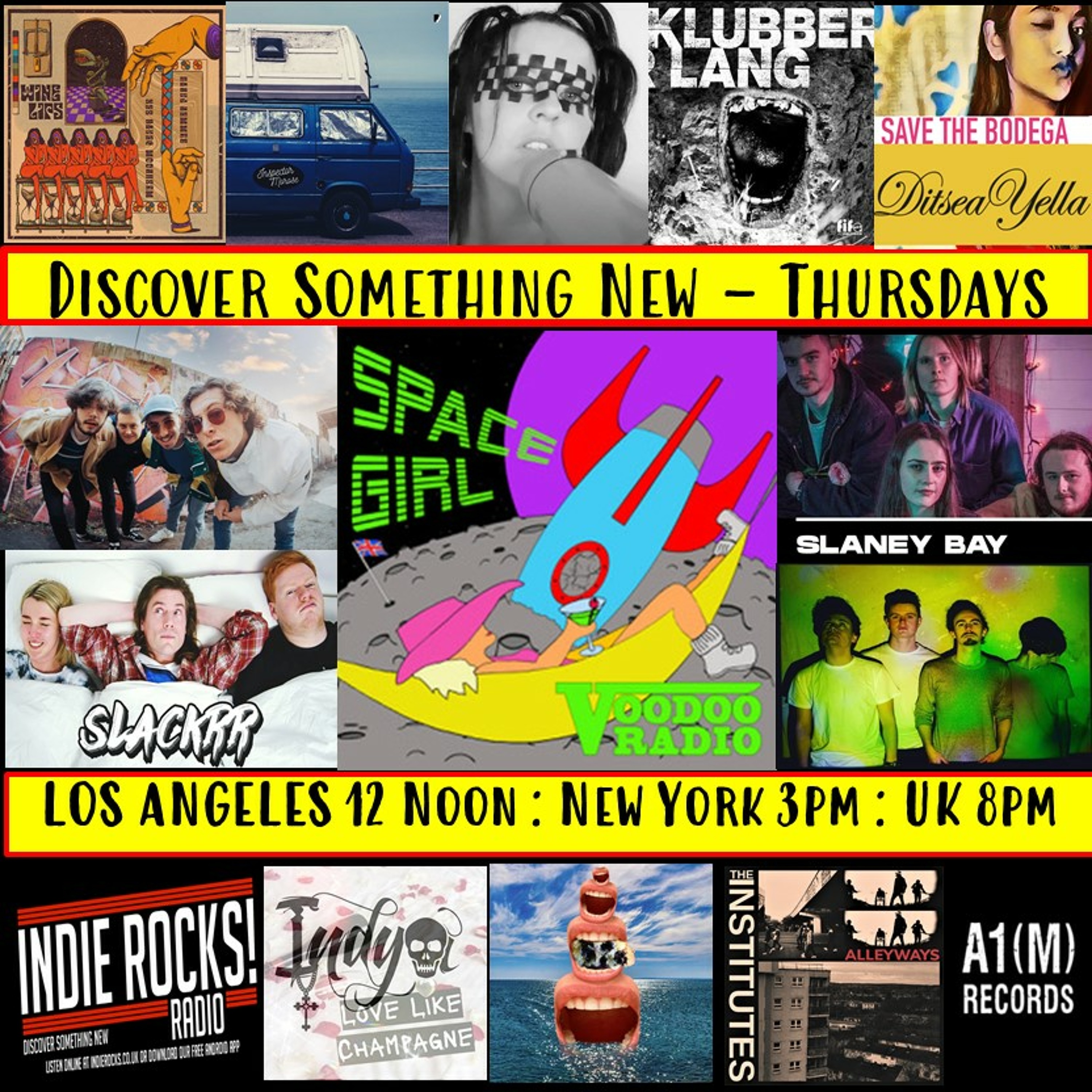 A1M new Music Show - Discover New Music - Indie Rocks Radio