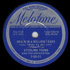 Sterling Young Orchestra - Never In A Million Years 1937