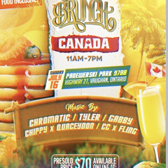 ZIMI SEH BRUNCH - CHROMATIC/TYLER/CHIPPY DON/QUACEYDON/FLING @PADEWERSKI PARK, VAUGHAN 7/16/23