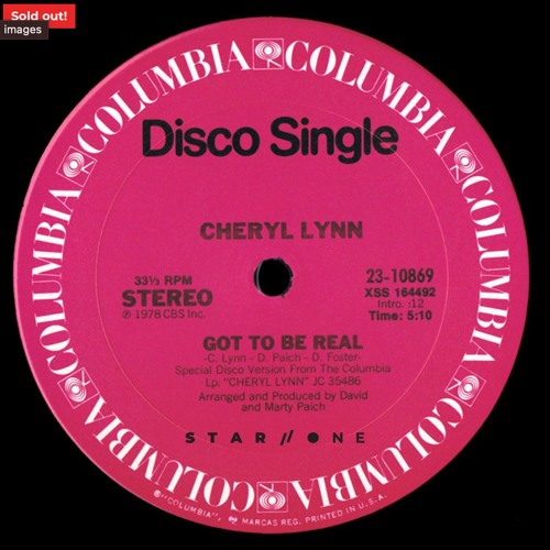 Cheryl Lynn - Got To Be Real (Star.One UKG bootleg) Free Download