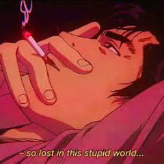 Lost in this stupid world {beat}