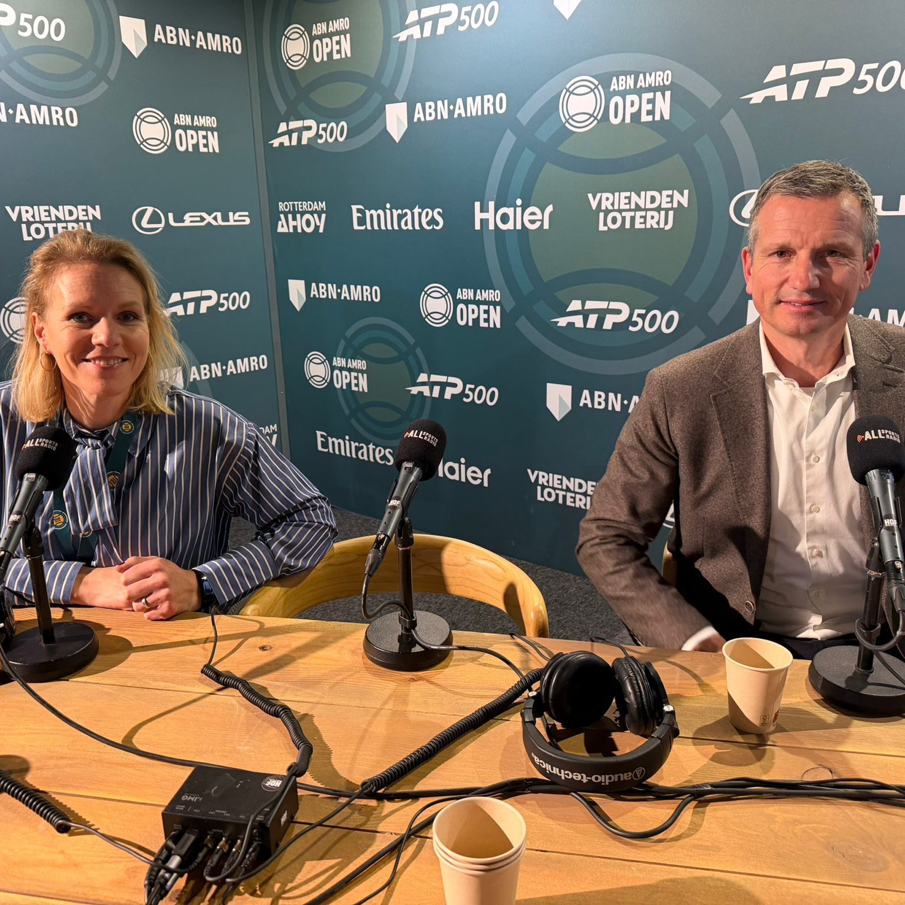 Esther Vergeer en Richard Krajicek over weg naar slotweekend - ALLsportsradio LIVE! 13 februari 2026 episode artwork