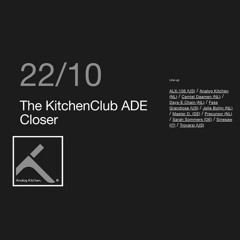 Analog Kitchen Live From The KitchenClub ADE Closer 2023