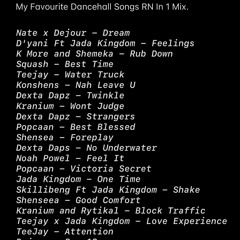 My Favourite Dancehall Songs RN In 1 Mix. Instagram : @DJTEESHOW