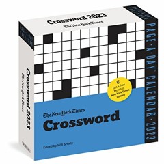 ✔️ Read The New York Times Crossword Page-A-Day Calendar 2023 by  Workman Calendars &  Will Shor