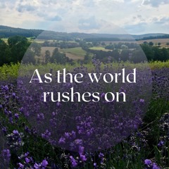 As the world rushes on