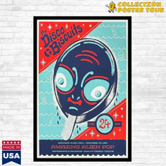 The Disco Biscuits Ardmore PA August 24 2025 Concert Poster