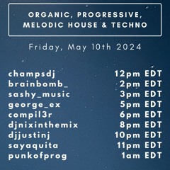 Melodic Techno Mix | Stream #56 | Melodic May hosted by Compil3r