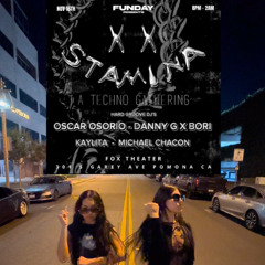 Danny G B2B Bori @ Stamina 11/16