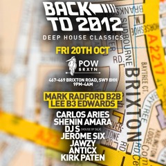 JAWZY - BACK TO 2012 | POW BRIXTON | 21.10.23