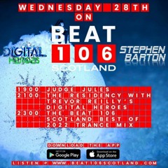 Stephen Barton   Trevor Reilly's Digital Heroes  Beat 106 Guest Mix