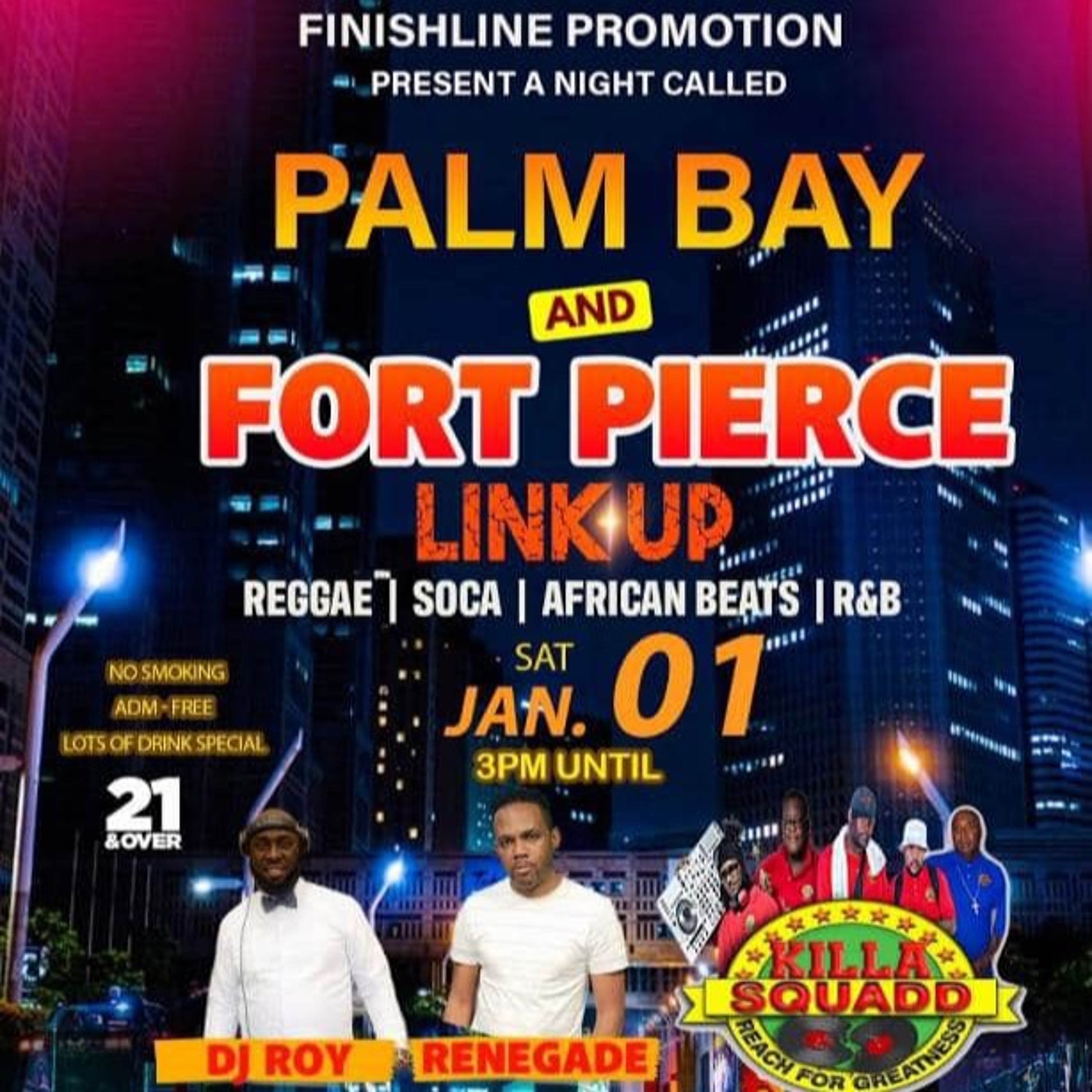 DJ ROY AT PLAM BAY MEETS FORT PIERCE 1.1.22 LIVE AUDIO
