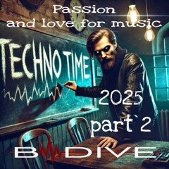 Passion and Love for music Techno/Melodic techtrance/rave mix 2025 Part 2