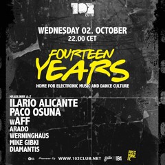 MIKE GIBKI - MAINFLOOR WARM UP SET FOR ILARIO ALICANTE AT 102 CLUB