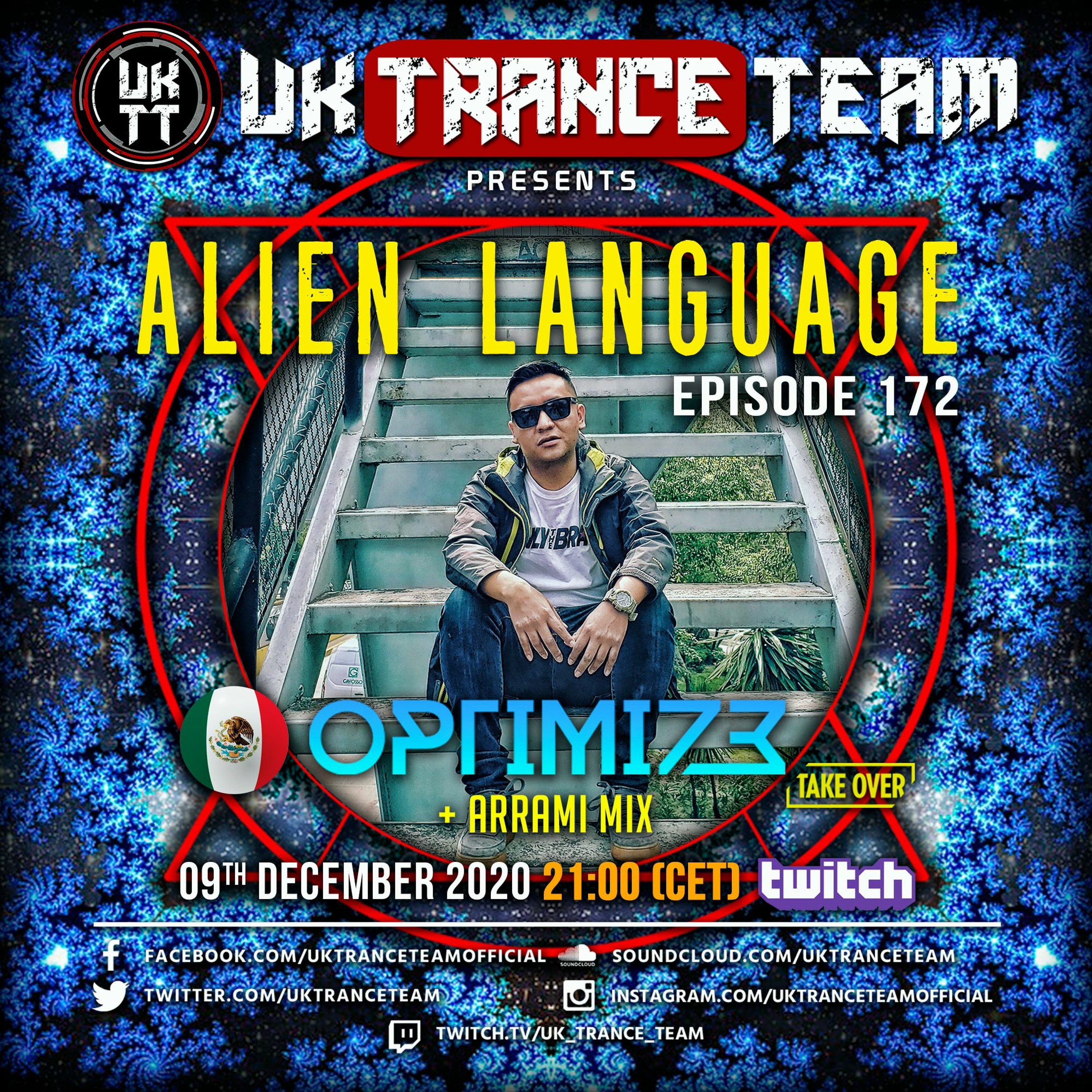 UkTranceTeam Pres. Alien Language 172 (First Hour: Optimize Take Over) episode artwork
