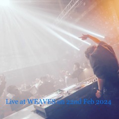 Live at WEAVES ,WOMB TOKYO  (22nd Feb 2024)