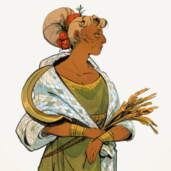 Demeter in God games - credits to @mariathereal