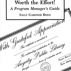 kindle👌 Library Volunteers--Worth the Effort!: A Program Manager's Guide