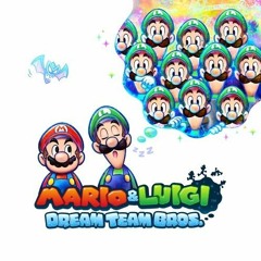 Mario & Luigi Dream Team - Shopping at Wakeport (Cover)