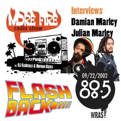 (Flashback 2002) More Fire Show 9.27.2002 Interview With Damian Jr Gong Marley & Julian Marley