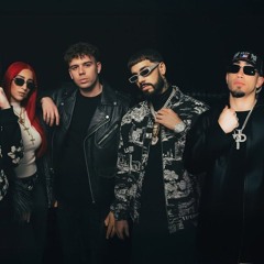 Quevedo, Omar Courtz, Yan Block, Anuel AA, De La Rose - Mala Mía