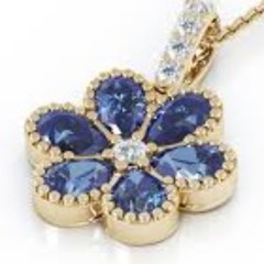 Blue Diamonds on a Golden Chain