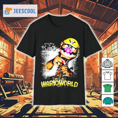 Best Super Mario Bling Bling King Wario World T-Shirt