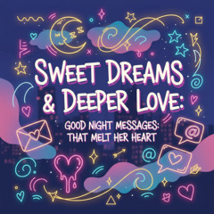 Sweet Dreams & Deeper Love: Send her a romantic message to make her feel special before bed