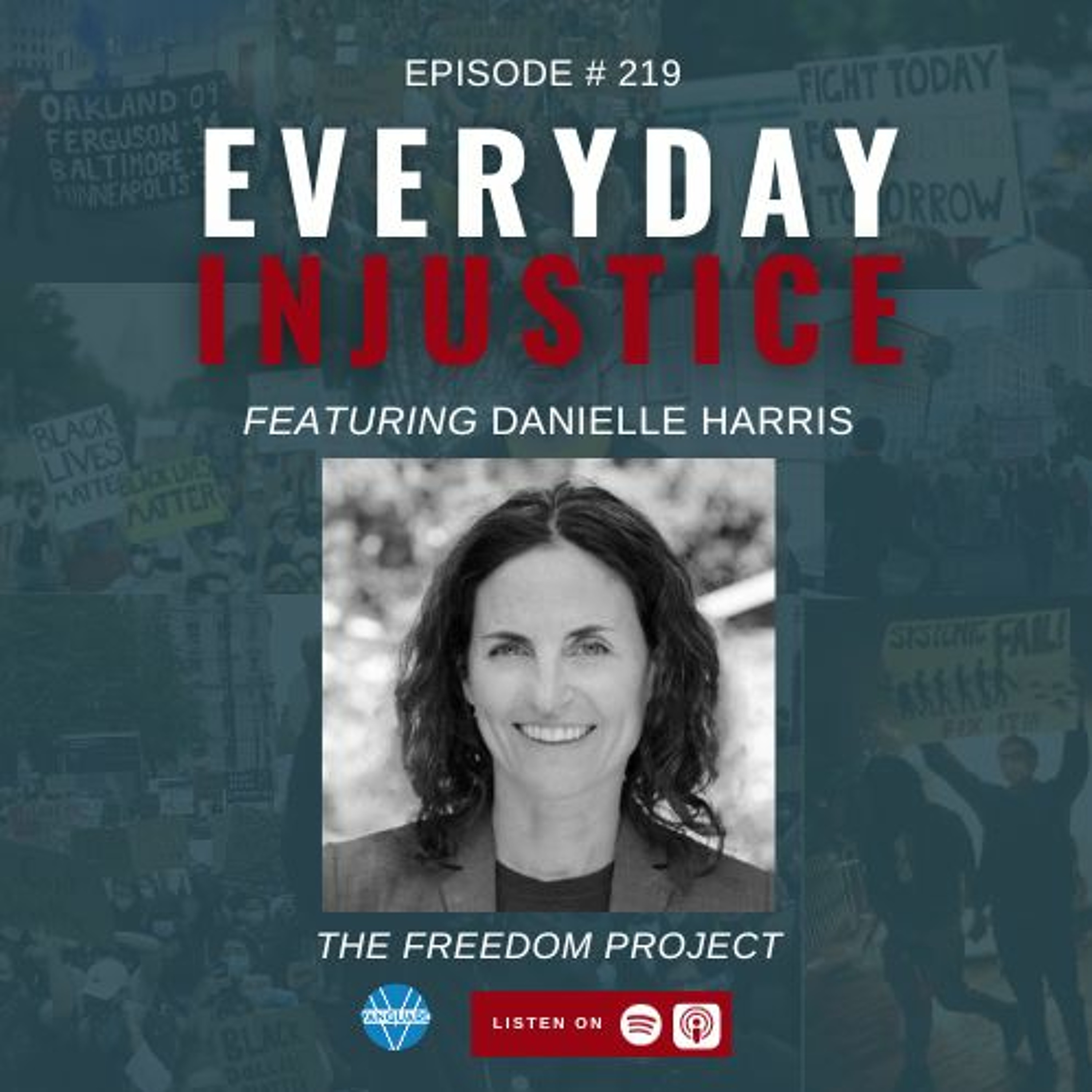 Everyday Injustice Podcast Episode 219: Danielle Harris, Vanguard Justice Award Winner