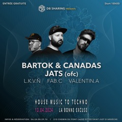 DB SHARING invite BARTOK & CANADAS, JATS - LBE (Fr)