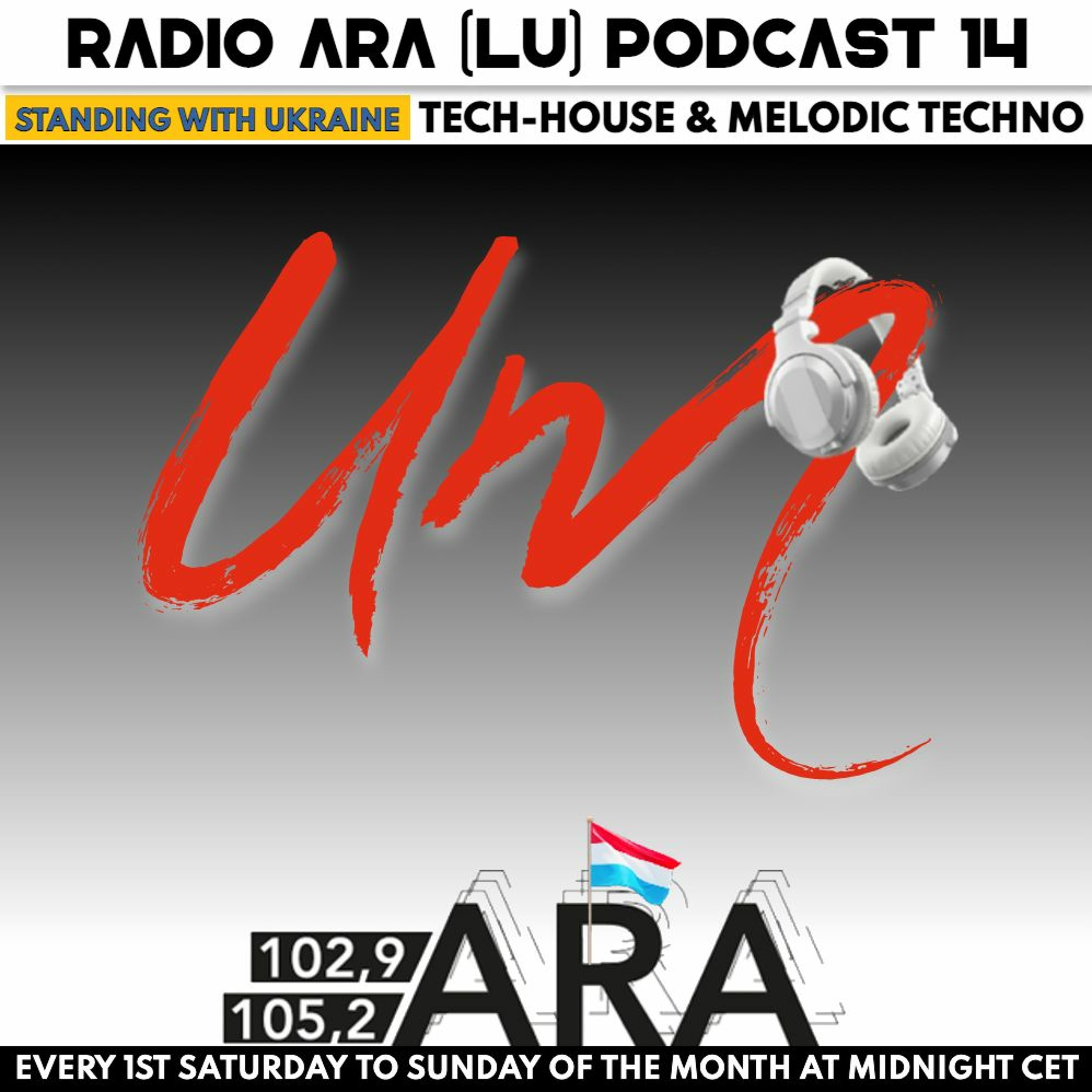 Best tech house and melodic techno DJ mix: December 2022 @radioARA episode artwork