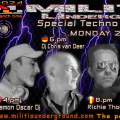 DJ Chris van Deer @ Militia Special Techno show 28.10.2024