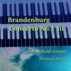 Brandenburg No. 3 iii (harpsichord version)