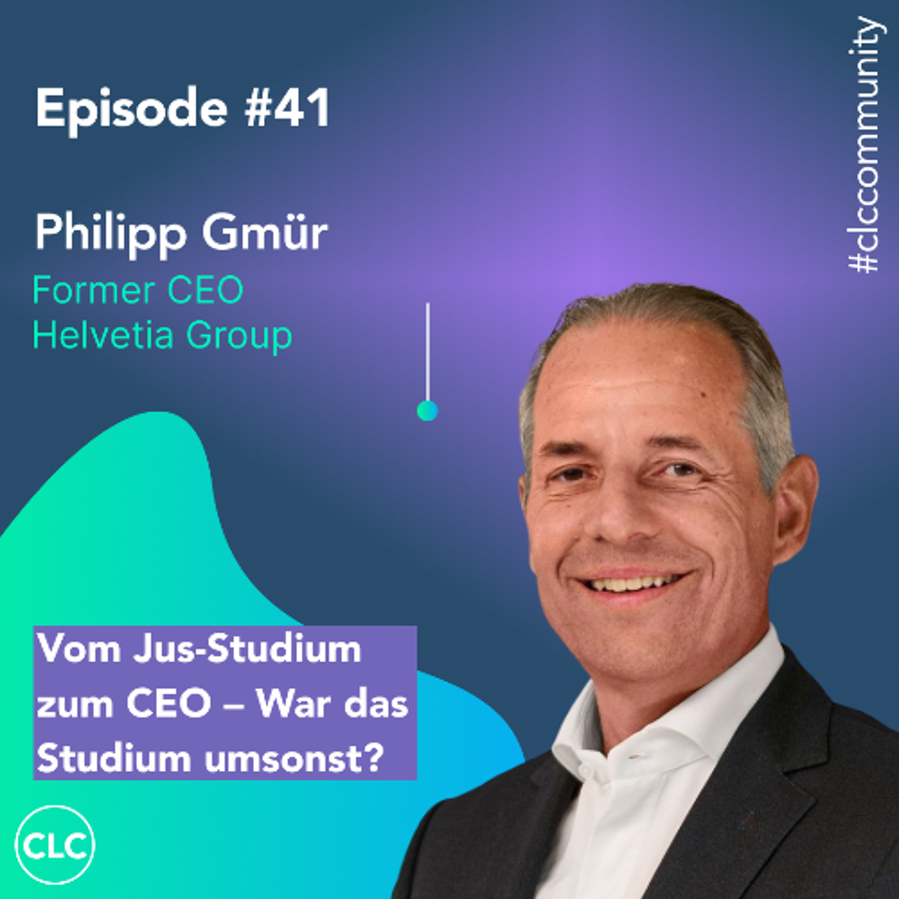 Episode #41: Vom Jus-Studium zum CEO – War das Studium umsonst? episode artwork