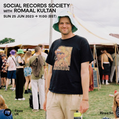 Social Records Society with Romaal Kultan - 25 June 2023