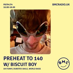 BISCUIT BOY | PREHEAT TO 140 @ BMC RADIO - APRIL 2024 - UK Funky/Dubstep/Global Bass/Garage