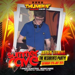 Thumpin' Summer Rave Residents party-Jayden promo