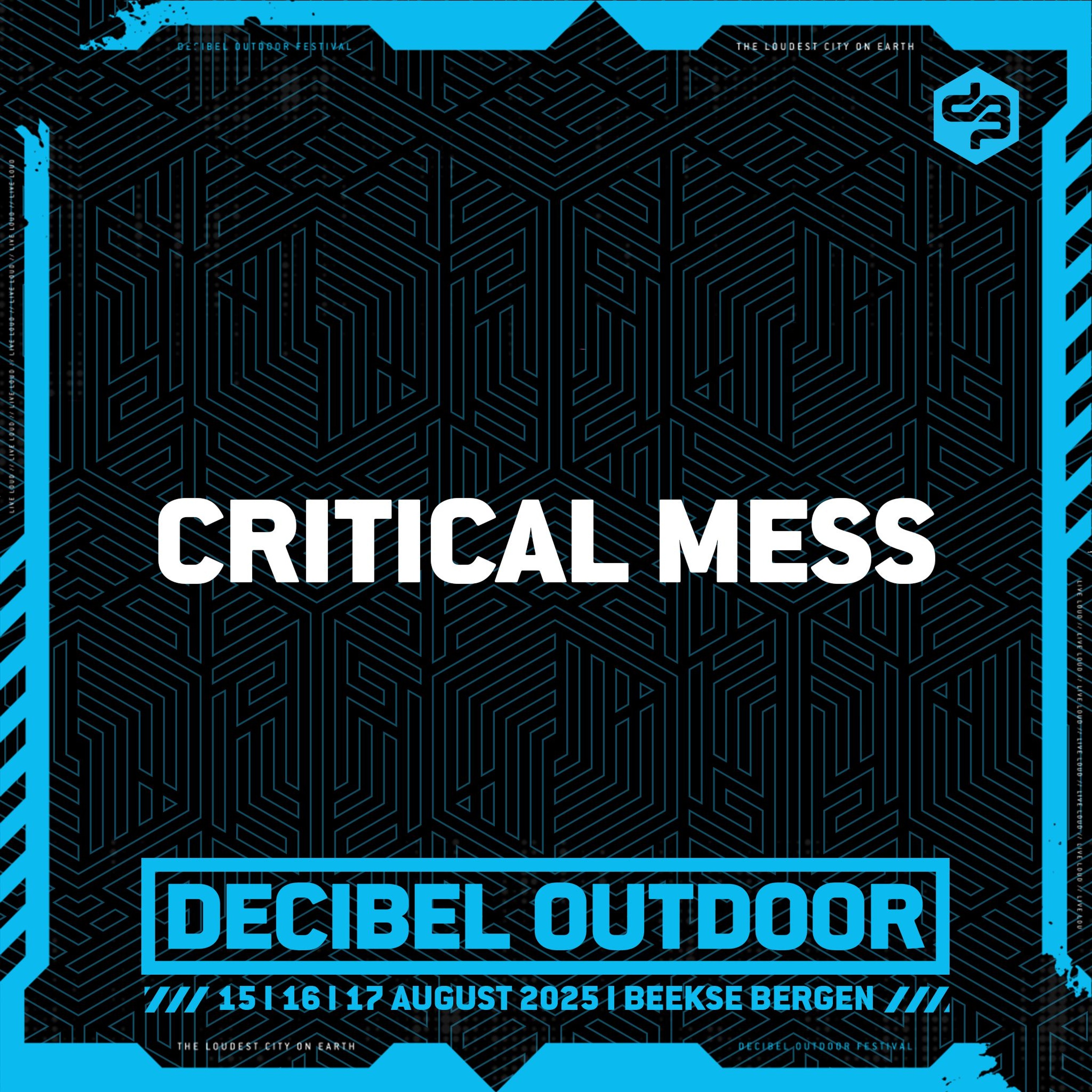 Critical Mass | Decibel outdoor 2025 | Saturday | Hardcore Classics episode artwork