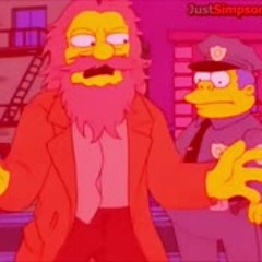 The Simpsons. Crazy Man Yelling Metal. 1.